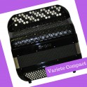 Концертный профессиональный баян PIGINI "Compact Variete" (стандартный бас) 87/112