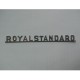 Надпись ROYAL STANDARD 12 х 130 мм ( металл)