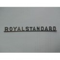 Надпись ROYAL STANDARD 12 х 130 мм ( металл)