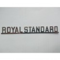 Надпись ROYAL STANDARD 18 х 150 мм ( металл) 