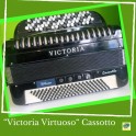 "Victoria Virtuoso" Cassotto 87/120. Італійський кнопковий акордеон (баян) 